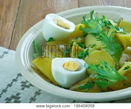 Finnish Salad With New Potatoes