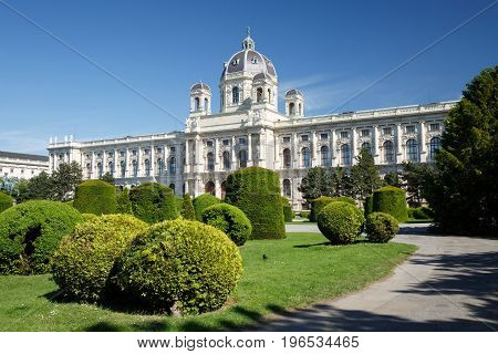 The Kunsthistorisches Museum (museum Of Fine Arts) In Vienna