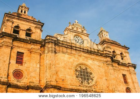 San Pedro Claver Church at Cartagena de Indias