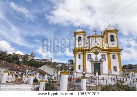 Shrine of Our Lady of the Conception of Antonio Dias in Ouro Preto Minas Gerais Brazil