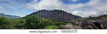 panorama of the Black Mountains near Cooktown Australia