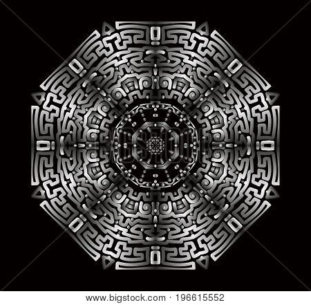 Ethnic decorative elements. Hand drawn background. Islam, Arabic, Indian ottoman motifs