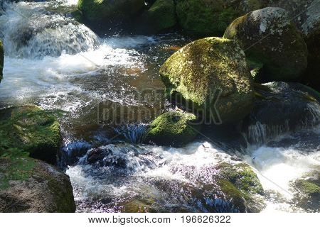 The mountain river always has its magic, always enchanting