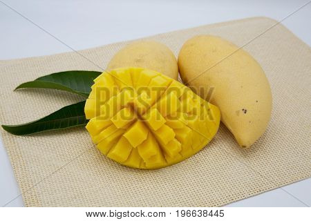 mango young mang fruit thailand eat health