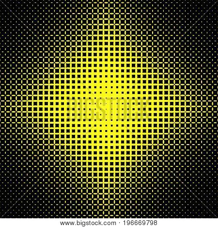 Abstract symmetrical halftone ellipse grid pattern background - vector design from ellipses