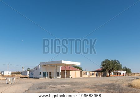 ASAB NAMIBIA - JUNE 14 2017: A shopping centre at Asab on the B1-road between Keetmanshoop and Mariental