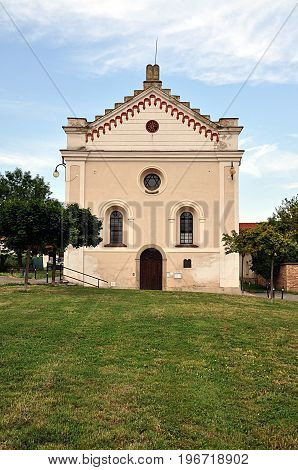 Old Jewish synagogue, the city of Slavkov, the Czech Republic, Europe