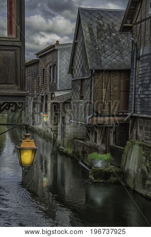 Pont Audemer nicknamed the Venice of Normandy