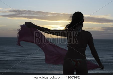 Solnedgang i Jericoacoara