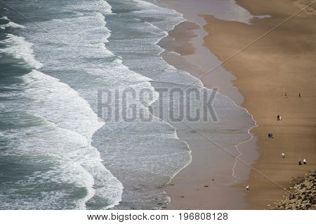Portugal Algarve Luz Beach Atlantic Ocean