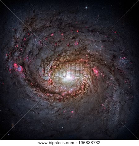 Messier 77 Is A Barred Spiral Galaxy In The Constellation Cetus