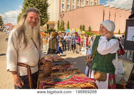 Hlybokaye, Belarus, July 22, 2017: the fifth international annual 