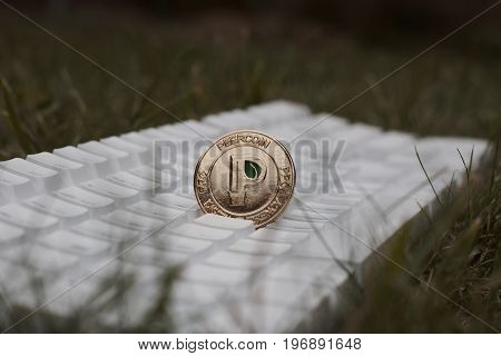 Gold Peercoin Coin