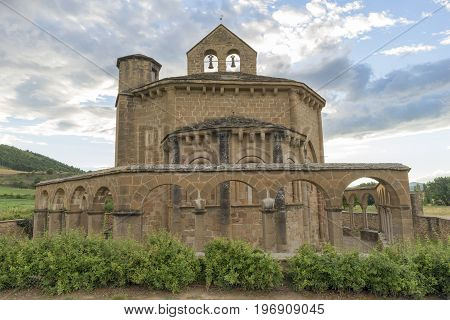 Hermitage Of Santa Maria De Eunate In Navarre