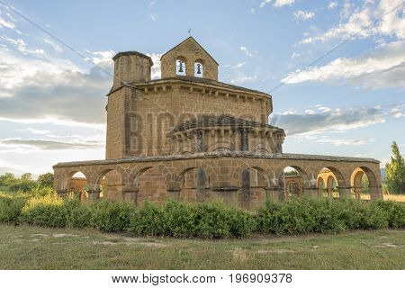 Hermitage Of Santa Maria De Eunate In Navarre