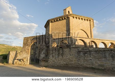 Hermitage Of Santa Maria De Eunate In Navarre
