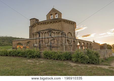 Hermitage Of Santa Maria De Eunate In Navarre