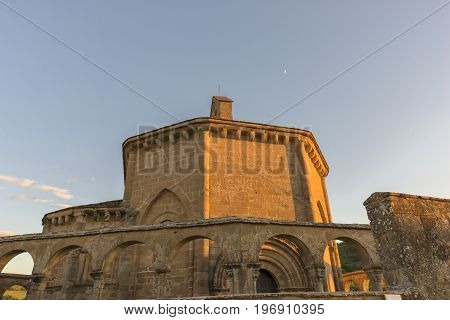 Hermitage Of Santa Maria De Eunate In Navarre