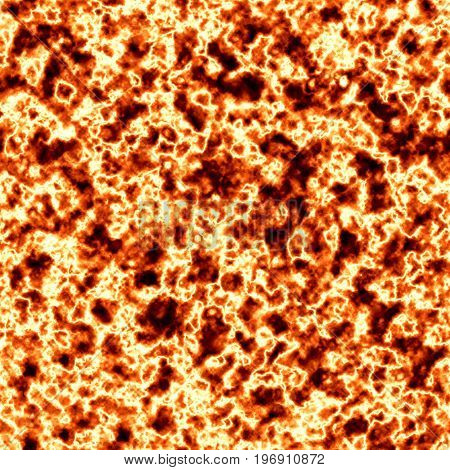 Lava seamless pattern. Magma fire colored pattern