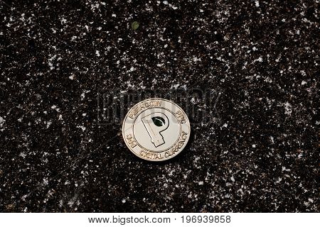 Gold Peercoin Coin