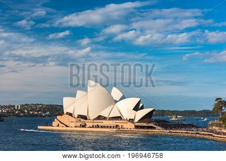 Bennelong Point With Sydney Opera House