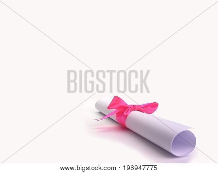 Education Diploma Degree EducationEducational concept. (with free space for text)