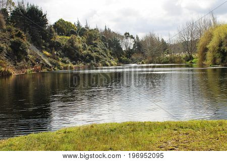 A beautiful day at the river in Nothland - New Zealand