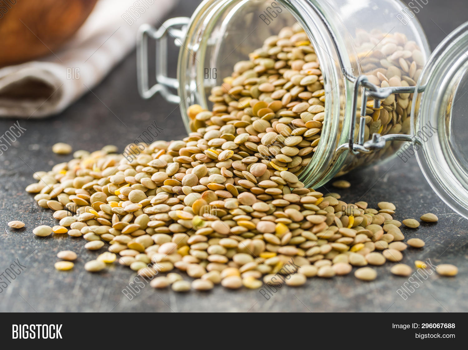 Uncooked Dried Lentil Image & Photo (Free Trial) Bigstock