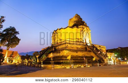 wat Chedi Luang Varavihara, Chiang Mai, Thailand
