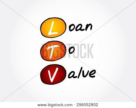 Ltv - Loan To Value Acronym, Business Concept Background