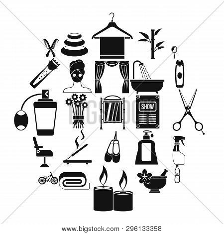 Secular Reception Icons Set. Simple Set Of 25 Secular Reception Icons For Web Isolated On White Back