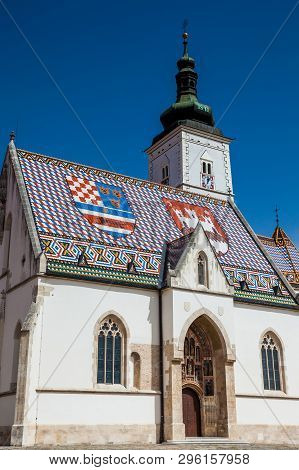The Iconic Historical Church Of Saint Mark First Built On The 13Th Century And Reconstructed On The