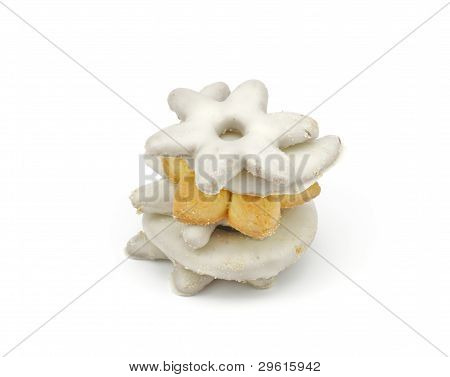 Shortcakes ricoperta di smalto bianco