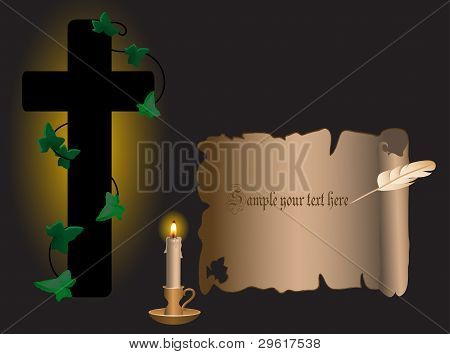 Crucifixo e rolagem