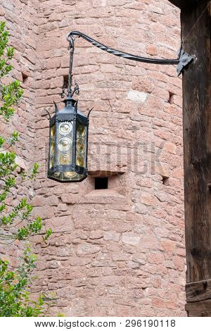 An image of a detail of the Haut-Koenigsbourg in France