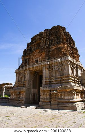 Entrance Of The Vittala Temple, Hampi, Karnataka State Of India
