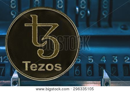 Coin Cryptocurrency Tezos And The Numbers Of The Arithmometer. The Concept Of Xtz.