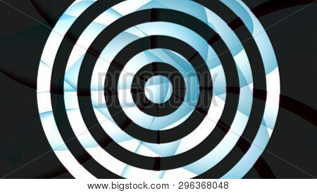 Beautiful Round Shape Web Background Design Pattern.