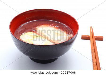 Oshiruko อาหารญี่ปุ่น
