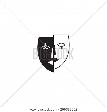 Split Personality Vector & Photo (Free Trial) | Bigstock