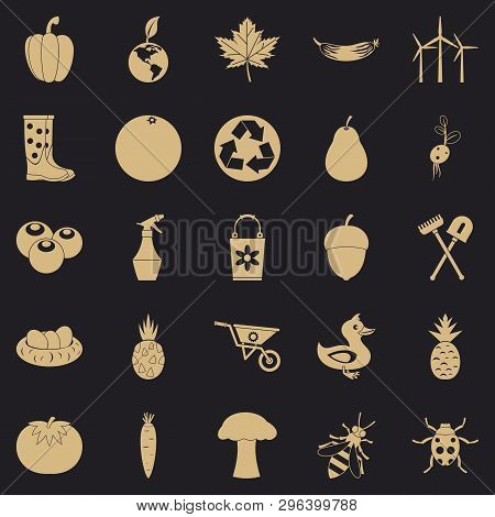 Pleasure Ground Icons Set. Simple Set Of 25 Pleasure Ground Vector Icons For Web For Any Design