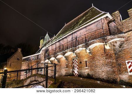The Koppelpoort, A Medieval Gate In The Dutch City Of Amersfoort, Province Of Utrecht