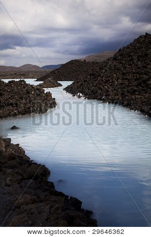 Lagune azul, Islândia