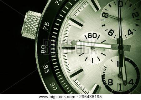 Part Of The Watch Closeup