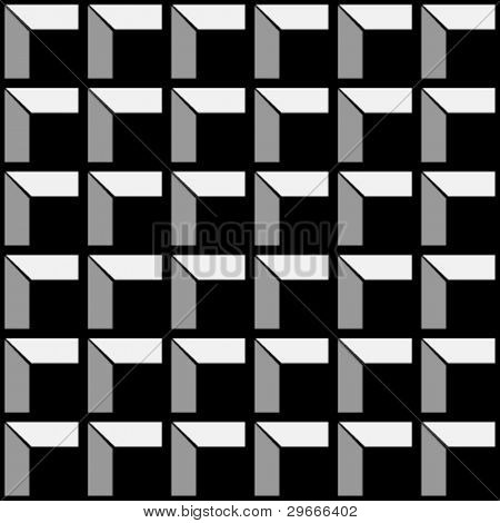 Fond immeuble Fondation vector. Black.