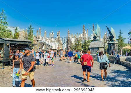 World Famous Park Universal Studios In Hollywood.