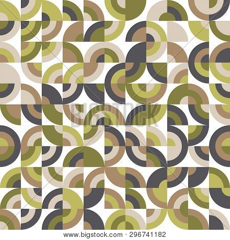 Repeating Vector Spring Abstract Background With Quadrants