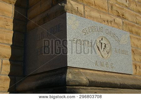 Victoria, Kansas - September 28: Dedication At St. Fidelis Basilica Also Known As The Cathedral Of T