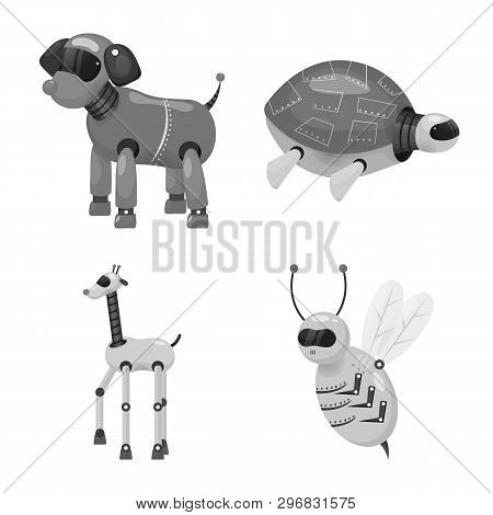Vector Illustration Of Toy And Science Sign. Collection Of Toy And Toy Stock Vector Illustration.