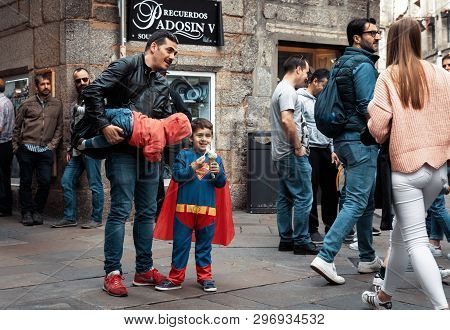 Santiago De Compostela Street Scene
